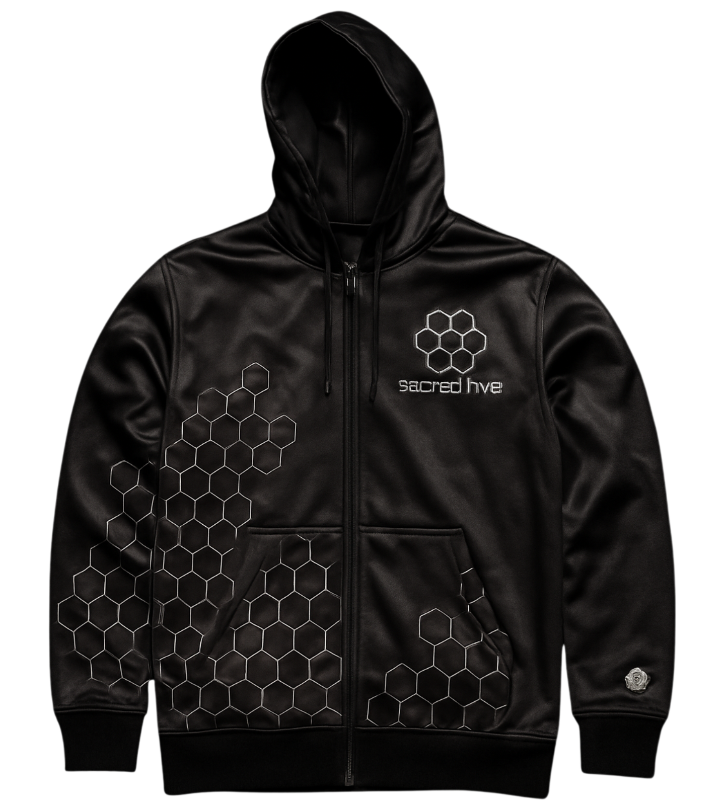 Honeycomb Zip Up Jacket